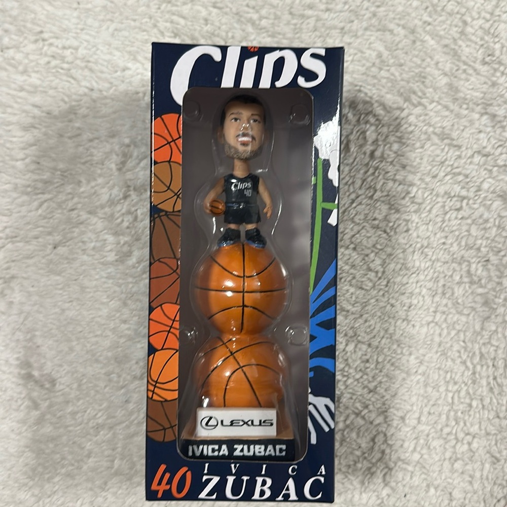 Clippers Lexus #40 Ivica Zubac limited Edition Bobblehead new in box